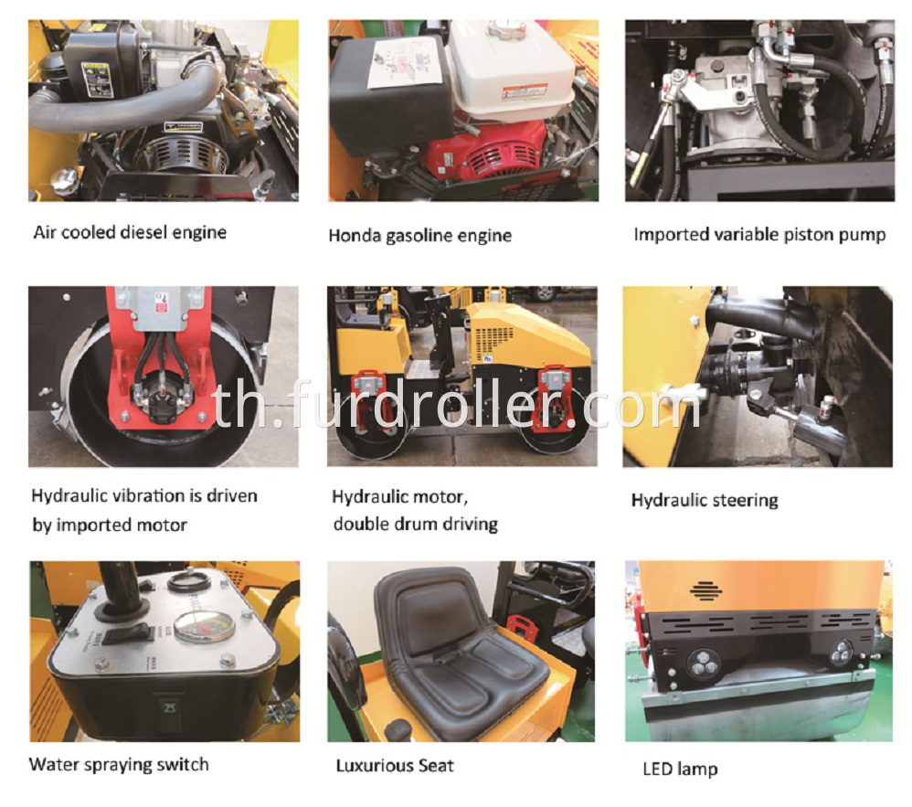 Hydraulic Tandem Vibratory Roller